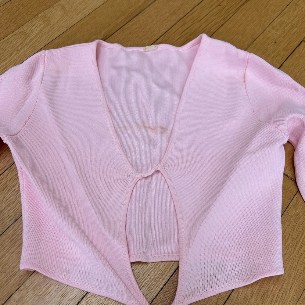 SAME SWIM Long Sleeve Cutout Pink Maxi Dress - Picture 7 of 12